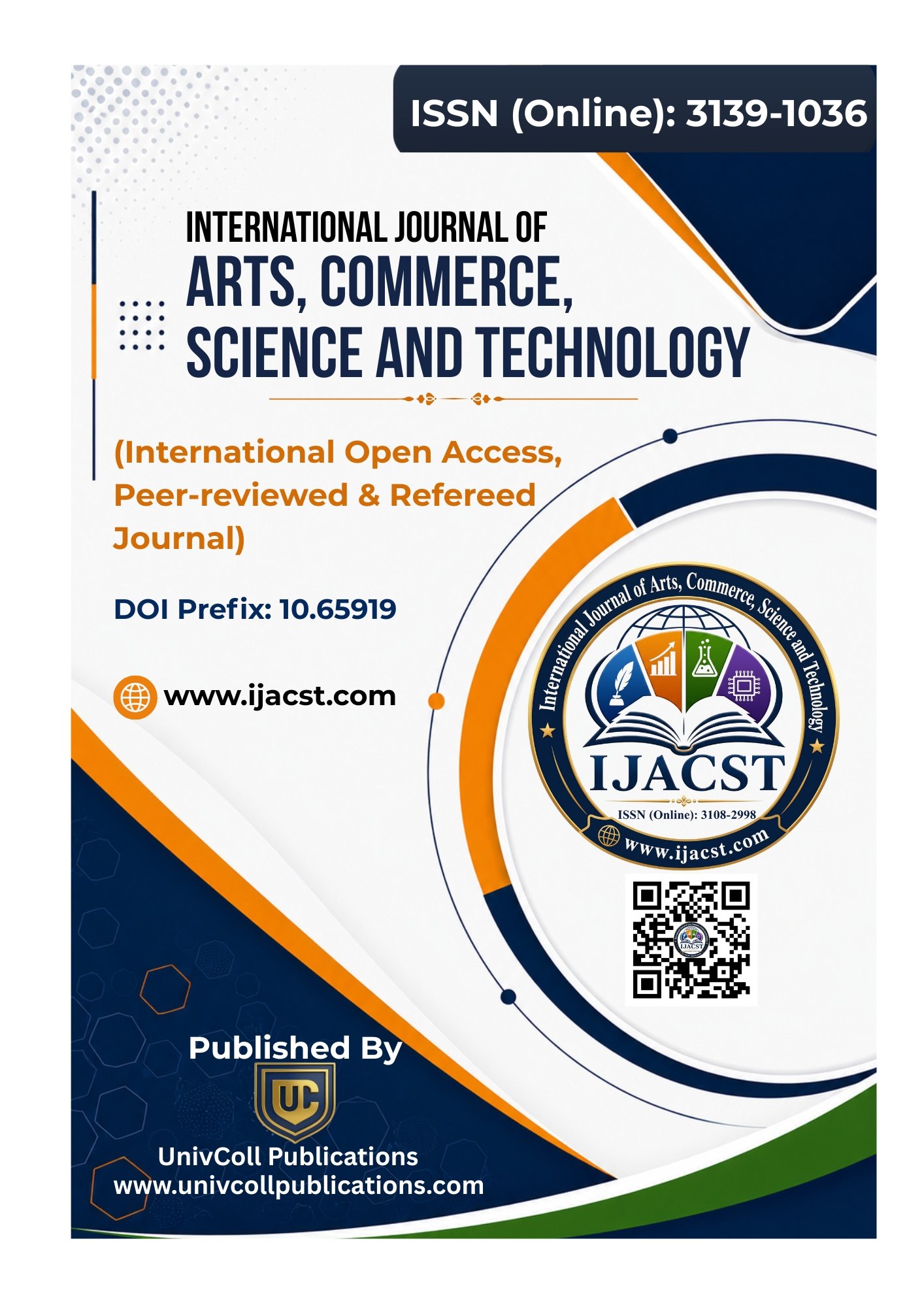 International Journal of Arts, Commerce, Science and Technology Cover Page